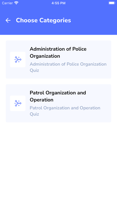 Criminology Exam Reviewer Screenshot
