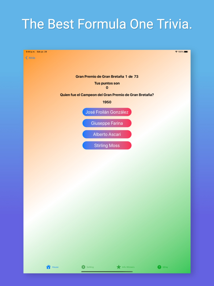 Best formula one trivia