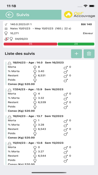 Optaccouvage Screenshot