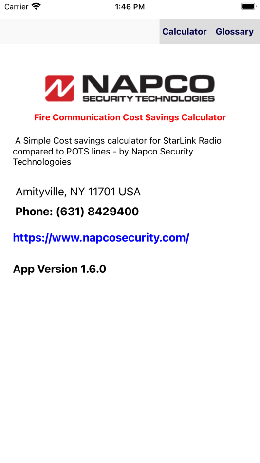 #3. StarLink FACP-Saver Calculator (iOS) 由: NAPCO Security Technologies