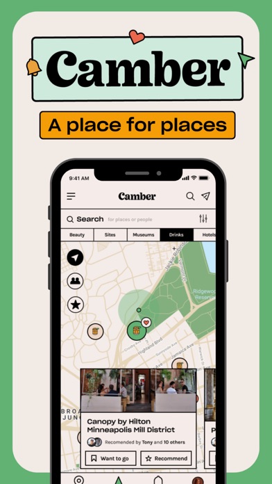 Camber - Places you can trust Screenshot