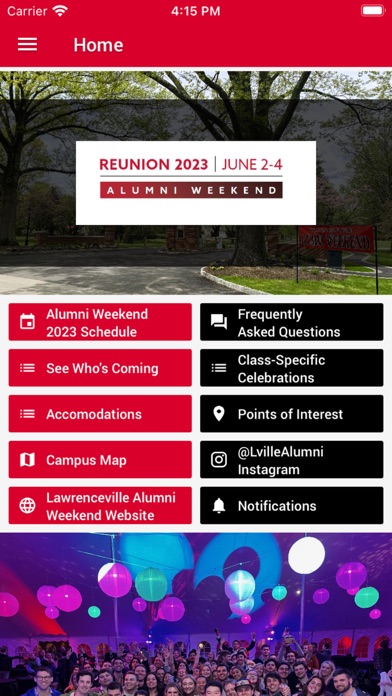 Lawrenceville Reunion Screenshot