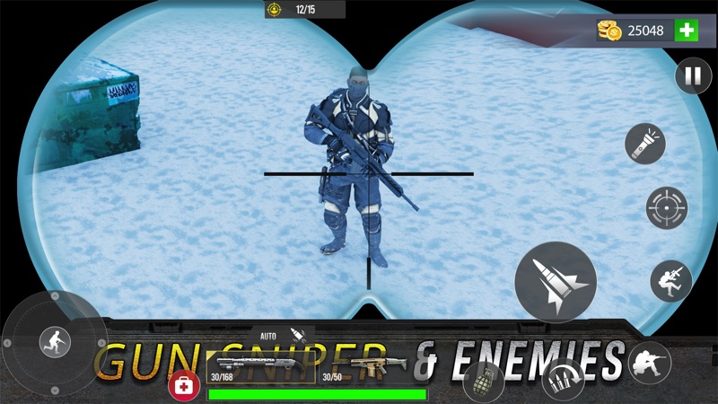 Sniper Gun Shooting Games 3D screenshot 1