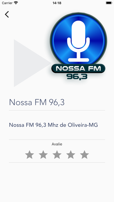 Nossa FM+ Screenshot