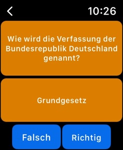 Test Leben in Deutschland Pro screenshot #1 for Apple Watch