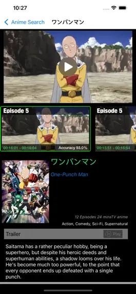 Game screenshot Anime Search & Episode Finder apk
