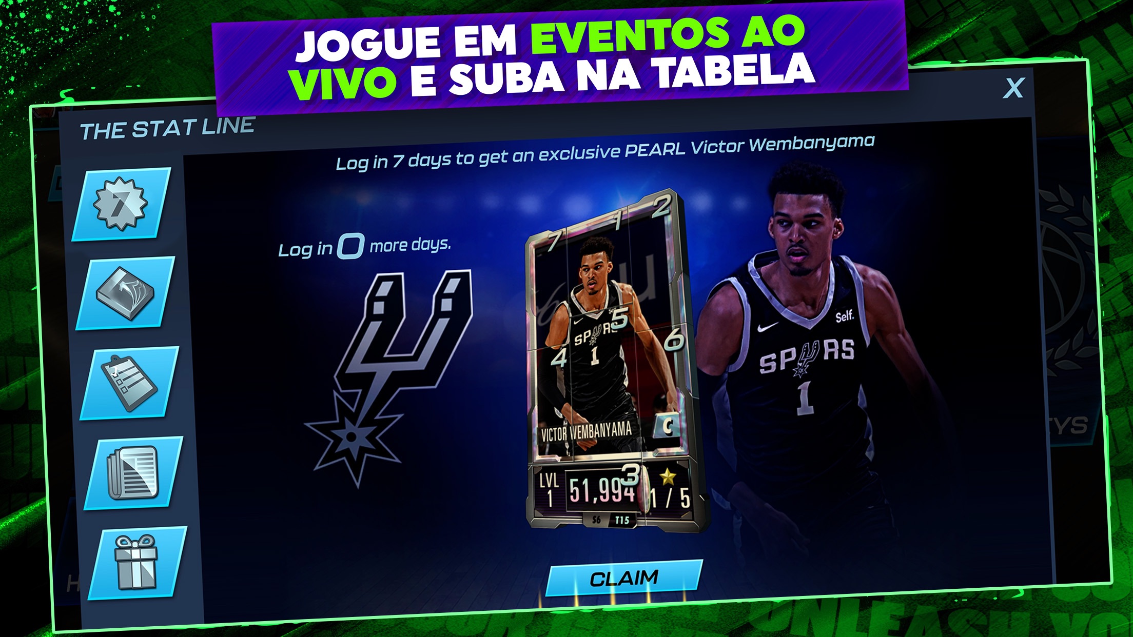 Screenshot do app NBA 2K Mobile Jogo de Basquete