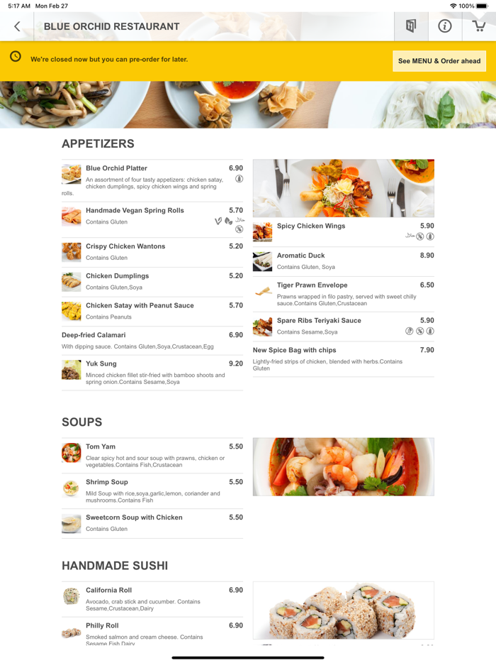 Blue Orchid Restaurant