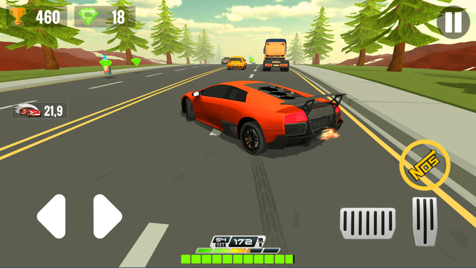 #4. Car Racing Games Madness (iOS) 由: berna kokbiyik