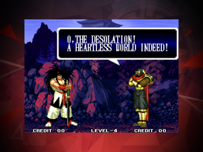 SAMURAI SHODOWN IV ACA NEOGEO