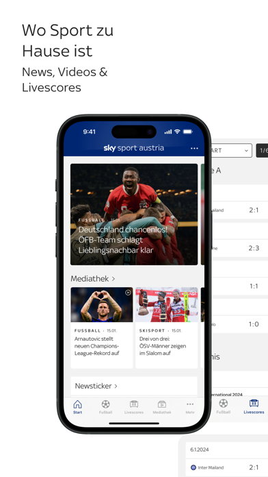 Sky Sport Austria: News & mehr Screenshot