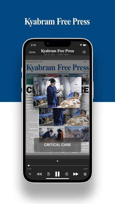 Kyabram Free Press Screenshot