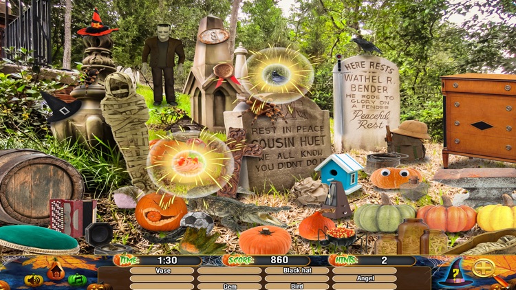 Hidden Objects Halloween Ghost screenshot-8