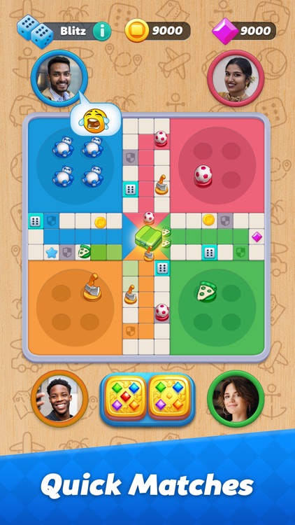 Ludo Blitz: Dice Board Games