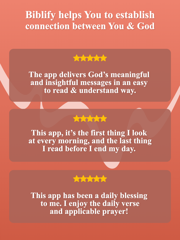 Daily Bible Verse - Biblify iPad screenshot 10 - Reference app