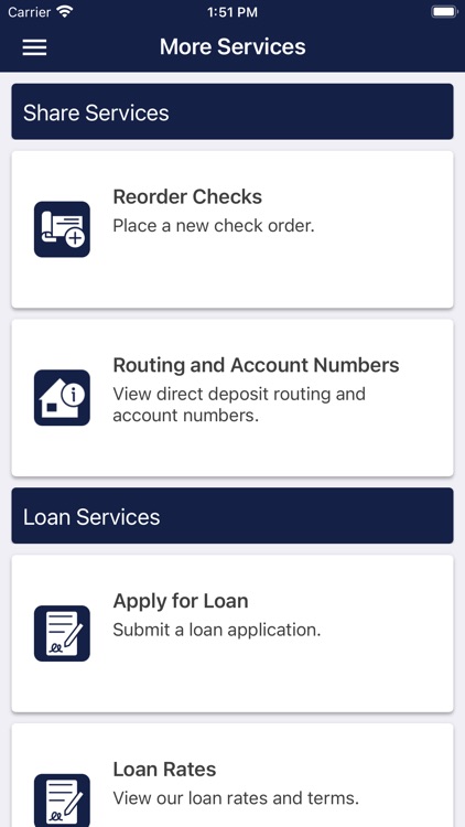 LOYALTY CU Mobile Banking screenshot-4