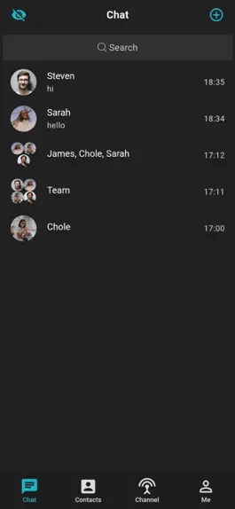 Game screenshot CollaChat apk