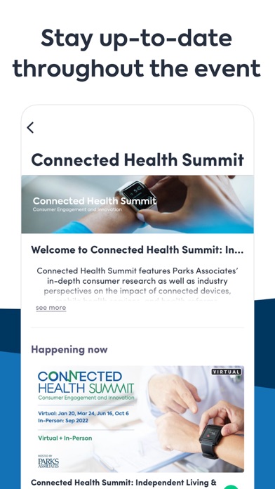 Parks Associates Events Screenshot