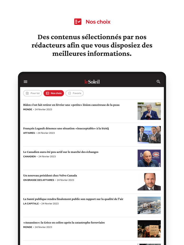 Le Soleil Quotidien de Québec