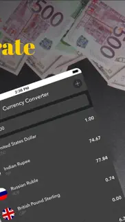 currency converter & exchange iphone screenshot 2