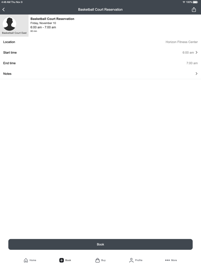 Fitness Center Horizon