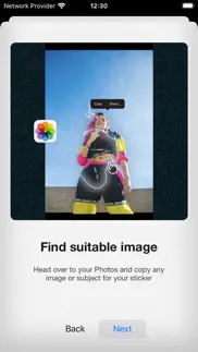 simple sticker caption maker iphone screenshot 3