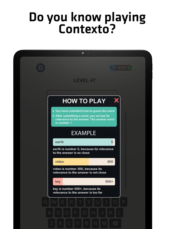 Screenshot #5 pour Contexto - Word Guess