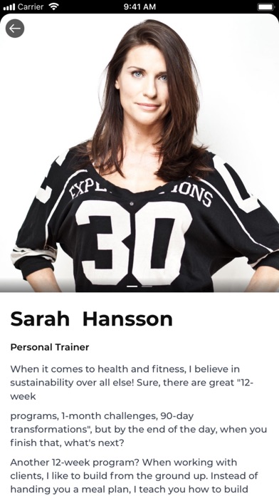 FitSarah Screenshot