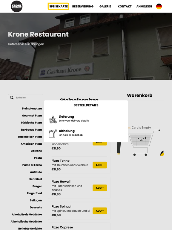 Screenshot #5 pour Krone Restaurant