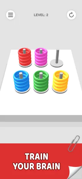 Game screenshot Sort Rings - Color Puzzle apk