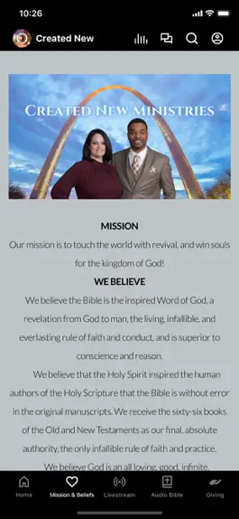 Game screenshot Created New Ministries apk