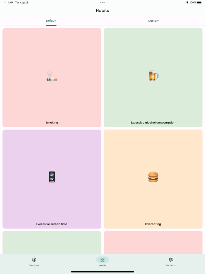 QuitSmart Track Bad Habit