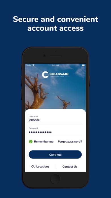 Coloramo Federal Credit Union Screenshot