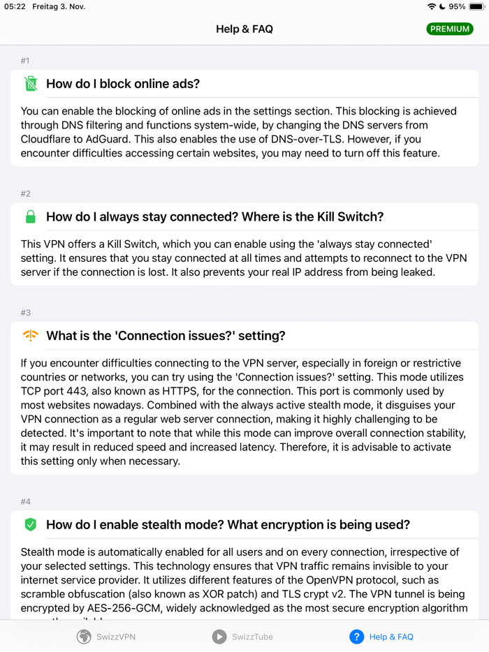 SwizzVPN VPN from Switzerland