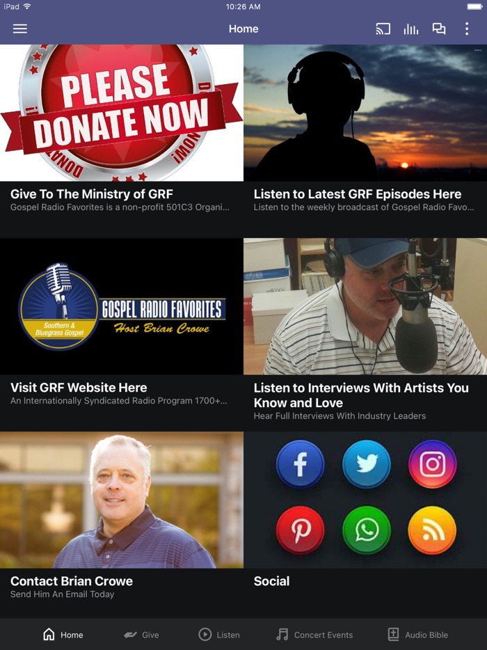 Gospel Radio Favorites