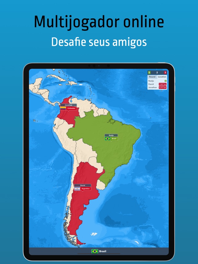 Map Quiz: Distritos de Portugal (geografía)