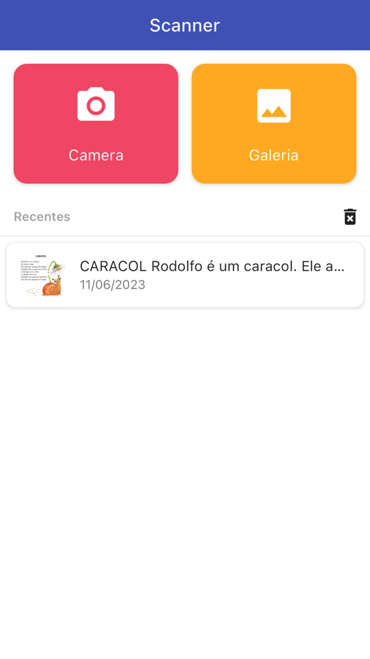 #1. Scanner de Texto - OCR (iOS) Podle: Felipe Rodrigues