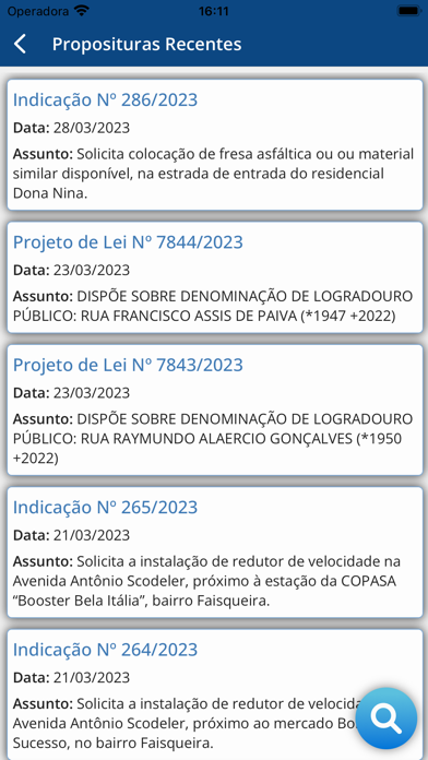 Câmara Municipal Pouso Alegre Screenshot