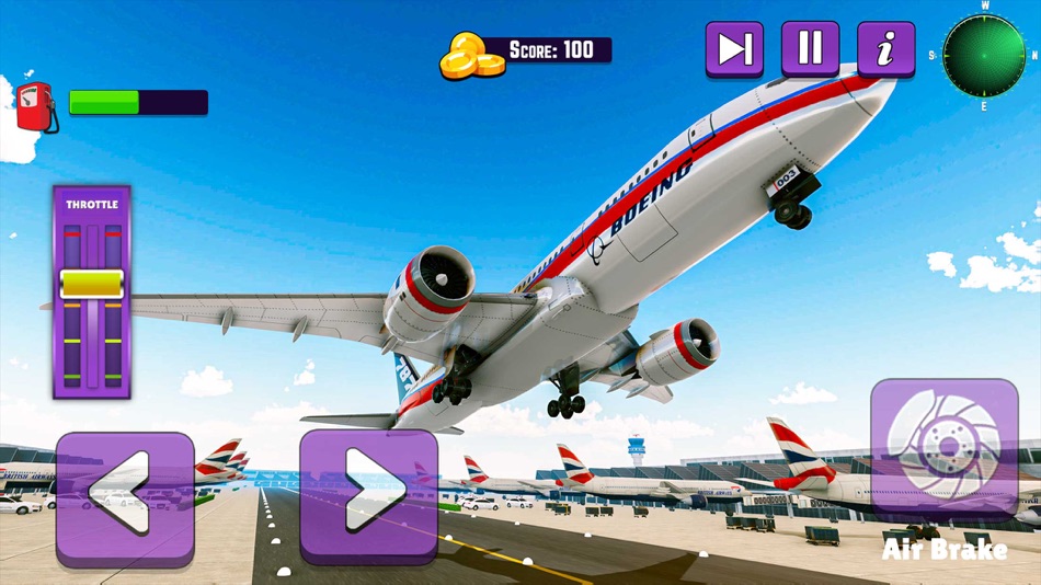 Airline Flight Pilot Simulator - 1.2 - (iOS)
