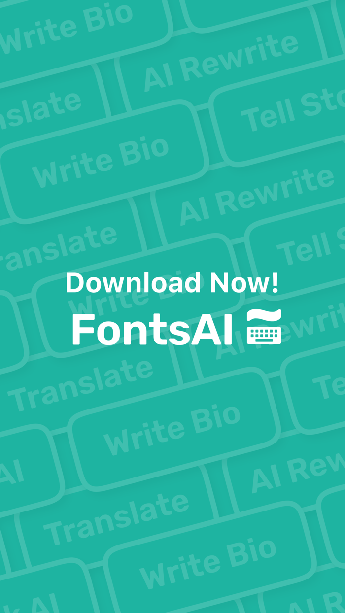 Fonts and Ai Keyboard