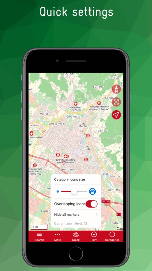 #8. Florence Offline Map (iOS) 由: Joerg Holz