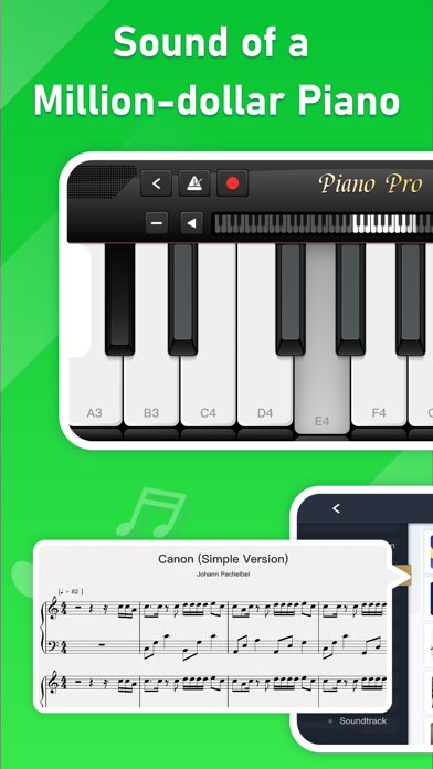 Piano Pro - keyboard & songs Screenshot