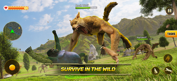 Wolf Games Wild Wolf Game