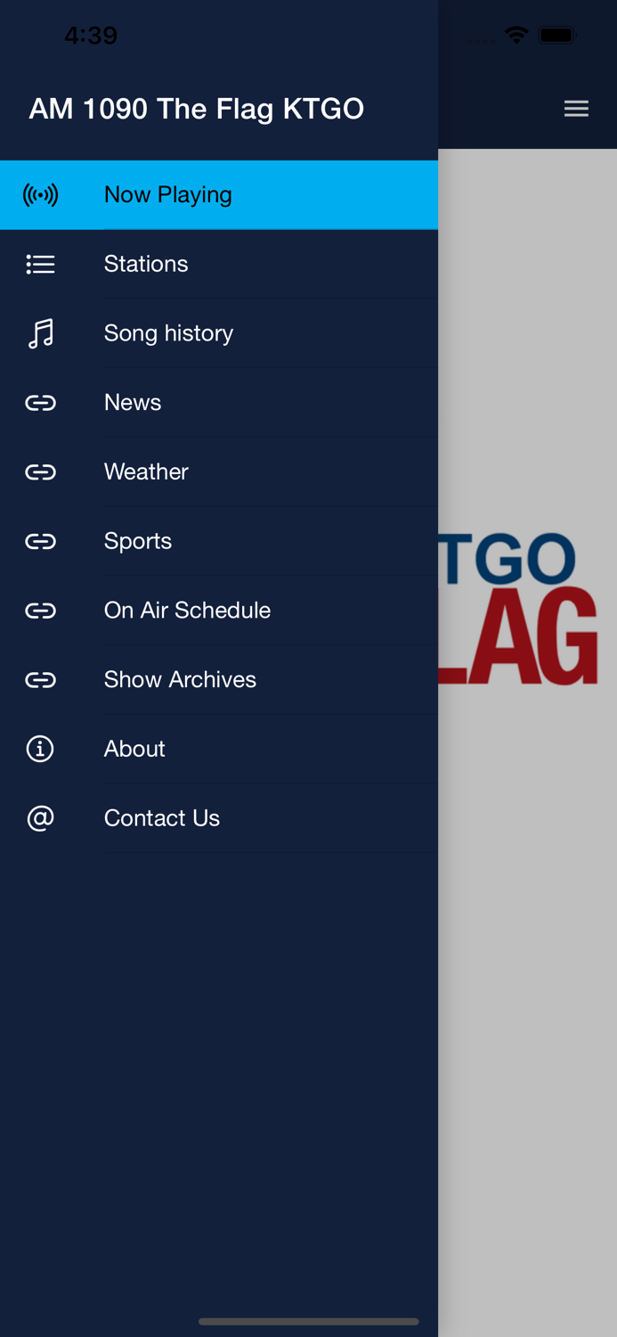 AM 1090-FM 92.7 The Flag KTGO