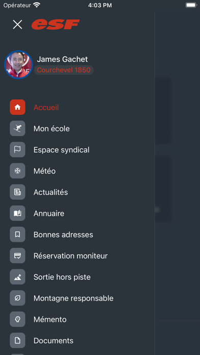 ESF Carnet Rouge Screenshot