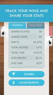 ⋆solitaire: classic card games iphone screenshot 4