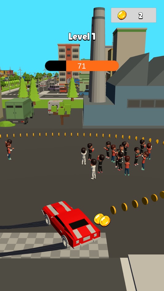 #6. Car Drift Run (iOS) By: vojii