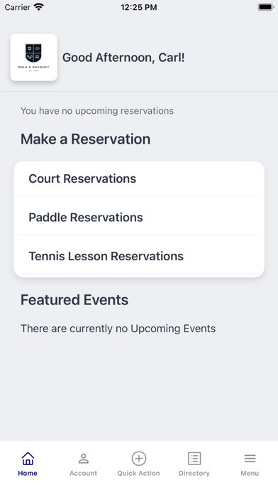 Swim & Racquet Screenshot