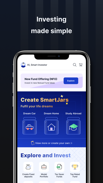 HDFC Bank SmartWealth Screenshot