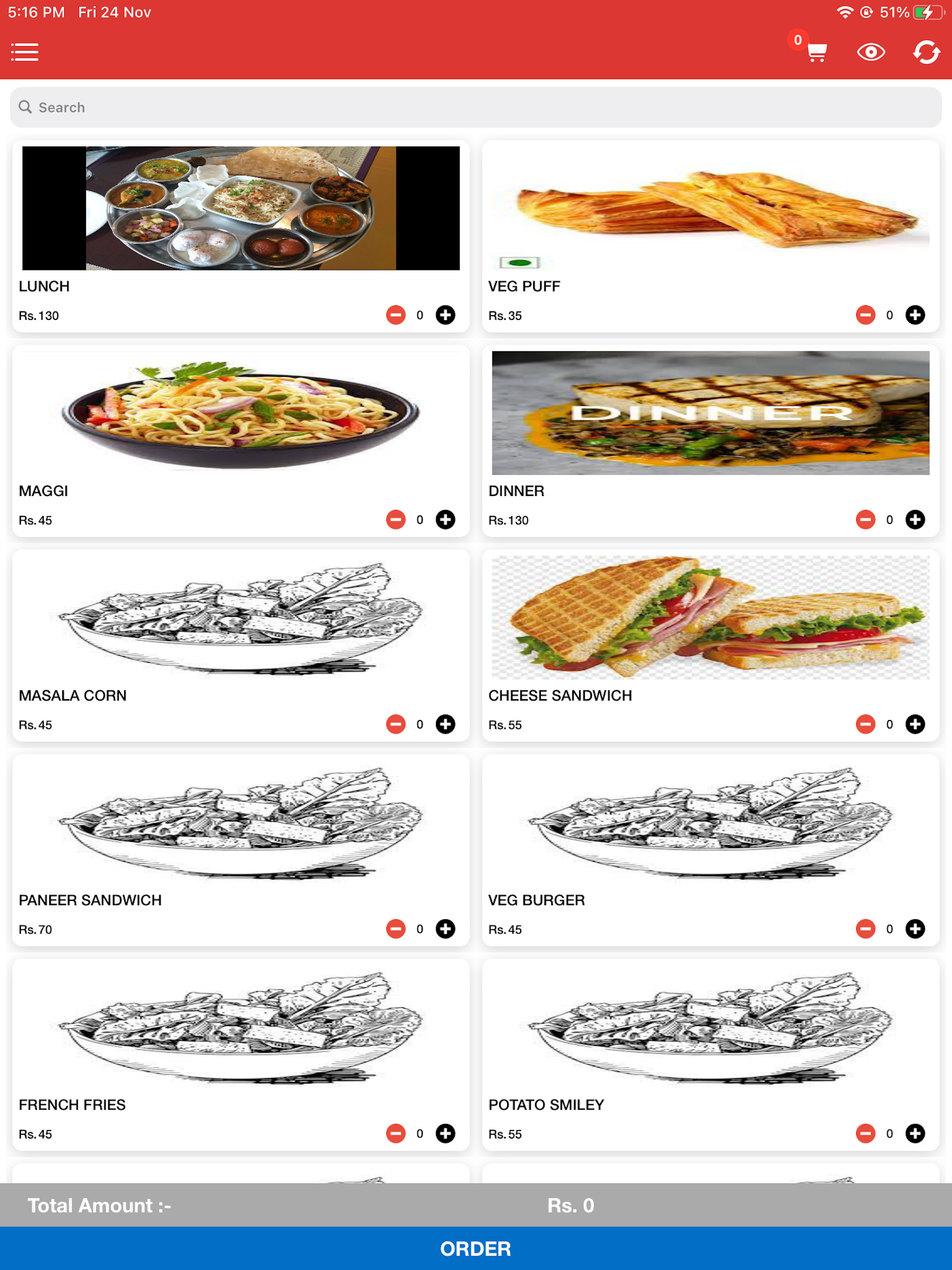 Rishihood Dining